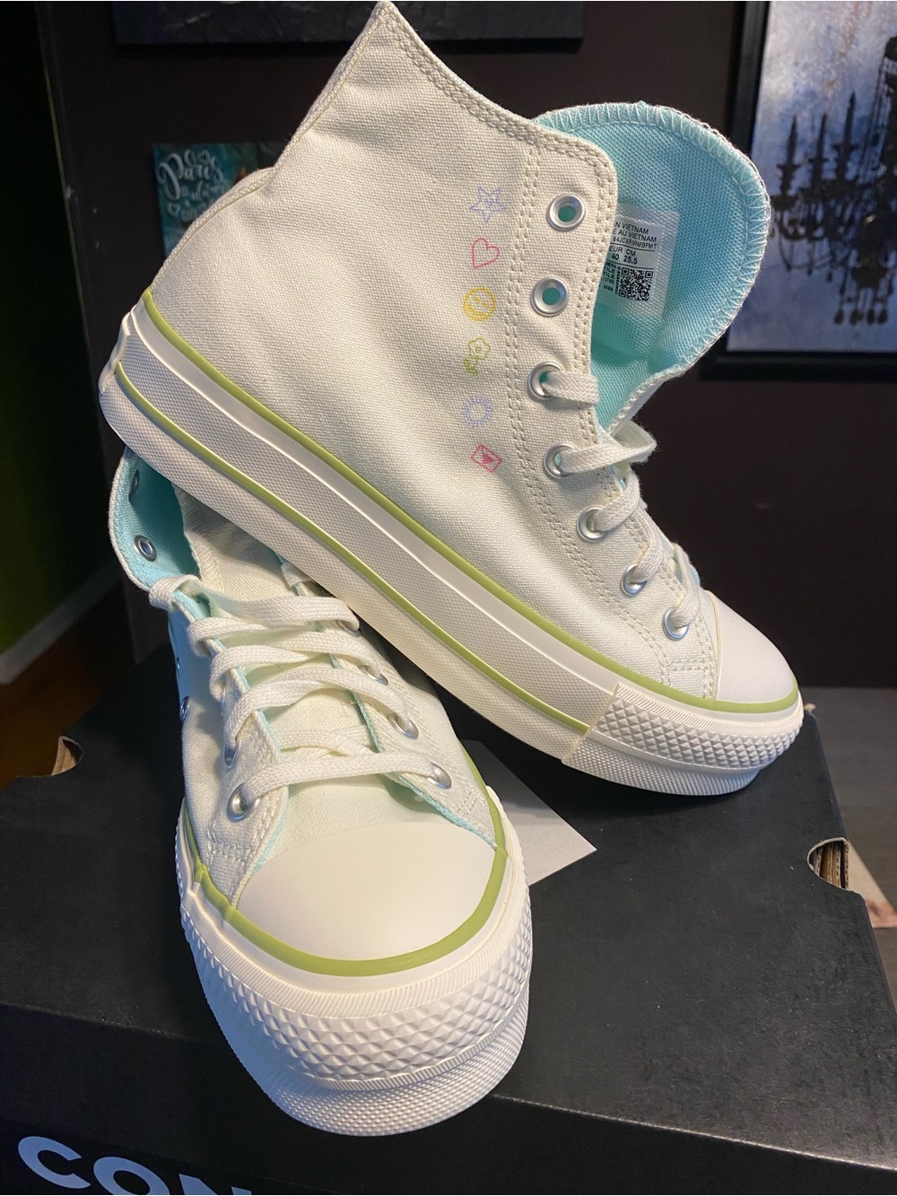 NWT Converse Self Care High Top Platform Sneakers
